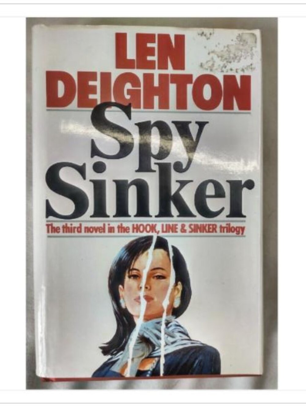 Spy Sinker Hook Line and Sinker Trilogy Book Three Espionage 1st 1990 HC